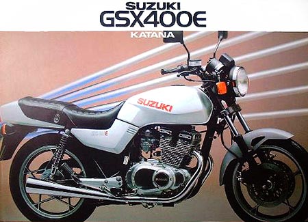 1980 GSX400E sales brochure